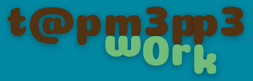 t@pm3pp3 w0rk 😎💻 - logo